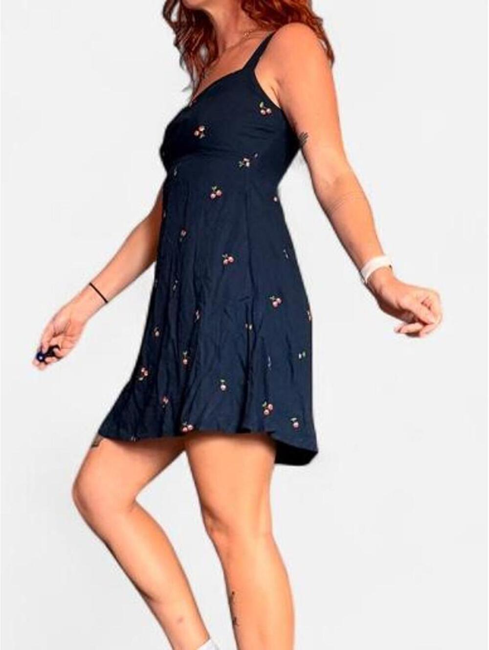 Old Navy Women's Navy and Blue Dress